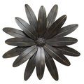 Kd Estanteria Industrial Flower Wall Decor, Black KD2627077